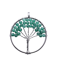 Светлый Морско-зеленый Подвески из окрашенного натурального нефрита, плоско-круглые, светло-зеленый, 1 мм