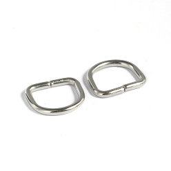 Stainless Steel Color Tarnish Resistant 304 Stainless Steel Bag Accessories, Stainless Steel Color, 10.6x12.5x1.5mm