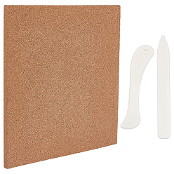 Льняное Полотно 2шт. пластиковый нож для вскрытия писем, для diy записная книжка и изготовление карт и фото альбомная бумага складная, с 1 ковриками под чашки из поликарбонатной пробки, белье, 12~20.5x2.4~2.8x0.5 см