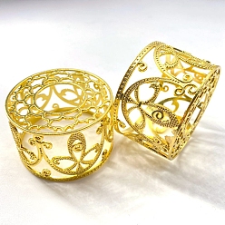 Золотой Печь из сплава воска, нагреватель сургуча, для изготовления сургучной печати, колонна с полым цветком, золотые, 61x38 мм