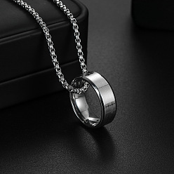 Нержавеющая Сталь Цвет Пасха 201 Кольцо-подвеска из нержавеющей стали с гравировкой в виде Библии, не тускнеет, цвет нержавеющей стали, 23.62 дюйм (60 см)