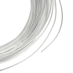 Серебро 5м алюминиевая проволока, круглые, для diy craft, серебряные, 0.6 мм, 22 датчик, около 16.40 футов (5 м) / рулон