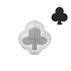 Цветок Силиконовые формы, формы для свечей, формы для литья гипсовой смолы, белые, цветок, 85x80x26 мм