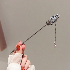 Цветок Металлические палочки для волос, аксессуары для волос для женщин и девочек, цветок, 170x30x20 мм