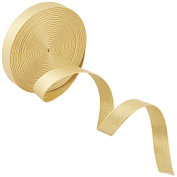 Золотистый Ленты из искусственной кожи, для сумок, изготовление ювелирных изделий, сделай сам крафт, золотые, 5/8 дюйм (15 мм), около 5.47 ярдов (5 м) / пачка