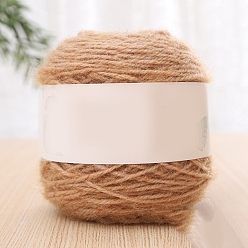 Цвет Древесины Полиэфирная пряжа для вязания, для одежды шарфы свитера шали шапки, деревесиные, 200г/моток