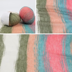 Лосось Пряжа из шерстяного волокна, для свитера, шапки, носков, детских одеял, salmon, 3 мм