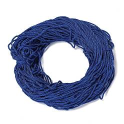 Морской Синий Полиэфирного корда, витой шнур, Marine Blue, 5 мм, Около 97~100 м / пачка