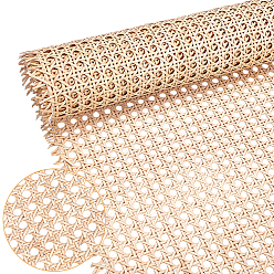 Wheat Natural Rattan Wicker, Solid Weaving Material, for DIY, Furniture Knitting, Wheat, 520~535x2mm, 1m/roll