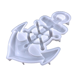 Белый Силиконовые формы для украшения стен своими руками, формы для литья смолы, для уф-смолы, поделки из эпоксидной смолы, белые, 235x170x18 мм