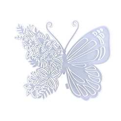 Бабочка Силиконовые формы для подвесок пищевого класса своими руками, формы для литья смолы, бабочка, 378x306x10 мм