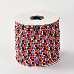 Красный Ткань веревка этнические шнуры, красные, 4 мм, около 50 ярдов / рулон (150 футов / рулон)