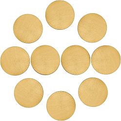 Antik Bronze Messing Cabochon, langlebig überzogen, Flachrund, Antik Bronze, 41x1 mm, 10 Stück / Karton