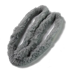 Темно-Серый Плюшевые палочки из полиэстера, стебли синели, средство для чистки трубок для изготовления кукол, темно-серый, 1000x25 мм