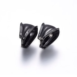 Черный 304 из нержавеющей стали оснастки на поруки, чёрные, 10x7.5x6.5 мм, внутренний: 9x4 mm