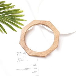 Ring Деревянная ручка для аксессуаров для сумок ручной работы, кольцо, 135 mm.