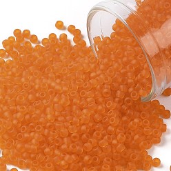 (10BF) Transparent Frost Hyacinth Круглые бусины toho, японский бисер, (10 bf) прозрачный морозный гиацинт, 11/0, 2.2 мм, отверстие : 0.8 мм, Около 50000 шт / фунт