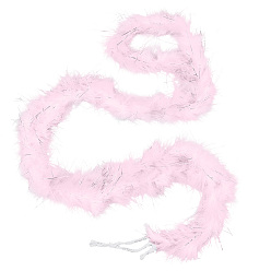 Pink Полоски перьев индейки, розовые, 1900~1910 мм