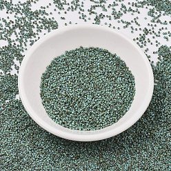 (DB2264) Opaque Turquoise Blue Picasso MIYUKI Delica Beads, Cylinder, Japanese Seed Beads, 11/0, (DB2264) Opaque Turquoise Blue Picasso, 1.3x1.6mm, Hole: 0.8mm, about 20000pcs/bag, 100g/bag