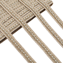 Кукурузный Шелк Плетеные ленты из полиэстера, для украшения штор, цвет колоса кукурузы, 7/8 дюйм (21 мм), около 13.12 ярдов (12 м) / карту