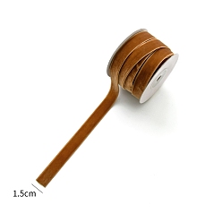 Перу Одного лица бархотка, лента для банта, цветок, украшение подарка, Перу, 5/8 дюйм (15 мм), около 10.94 ярдов (10 м) / рулон