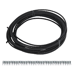 Платина Железный U-образный зажим для пружин дивана, с фиксированной полосой из стали и пластика, платина, 315 мм