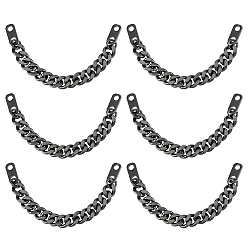 Gunmetal Brass Chain, Clothes Accessories, Gunmetal, 95mm