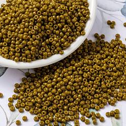 (RR4456) Дуракоат Окрашенный Непрозрачный Хоторн Миюки круглые бусины рокайль, японский бисер, (rr 4456) крашеный дюракоут непрозрачный боярышник, 8/0, 3 мм, отверстие : 1 мм, Около 2111~2277 шт / 50 г