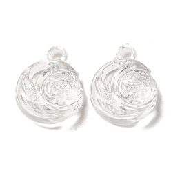 Прозрачный Прозрачные акриловые подвески, Луна и звезды прелести, прозрачные, 24.5x19x7 мм, отверстие : 3 мм, Около 322 шт / 500 г