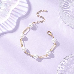 (52) Непрозрачная лаванда Латунные браслеты скрепки, браслеты из ракушек и жемчуга для женщин, разноцветные, 6-1/2 дюйм (16.5 см)