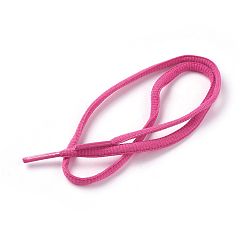Deep Pink Polyester Cord Shoelace, Deep Pink, 52~54cm