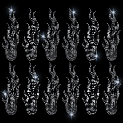 Andere Hotfix Glas Strass, Strassbesatz, Kristallglas Nähgarn Strassband, Kostüm-Zubehör, 244x181x1.2 mm