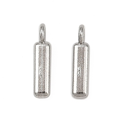 Letter I 304 прелести нержавеющей стали, полированный, цвет нержавеющей стали, Буква "i", 9x2x1.5 мм, отверстие : 1.2 мм