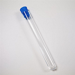 Озёрно--синий Прозрачные запечатанные бутылки, шитье бисером вышивка крестиком трубочка для хранения игл, Плут синий, 11x1 см