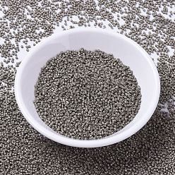 (DB1169) Galvanized Matte Pewter MIYUKI Delica Beads, Cylinder, Japanese Seed Beads, 11/0, (DB1169) Galvanized Matte Pewter, 1.3x1.6mm, Hole: 0.8mm, about 2000pcs/bottle, 10g/bottle