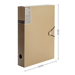 Хаки Непрозрачные ящики для хранения архивов pp a4, пластиковые ящики для файлов, прямоугольные, хаки, 320x240x40 мм