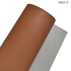 Серый Двухцветная искусственная кожа pu ткань, для поделок ремесел, прямоугольные, серые, 1350x300x1.7 мм
