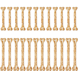 Перу 24 шт. 2 стили украшения для витрины из смоляной кости, Хэллоуин украшения, Перу, 75~104x17~18.5x6.5~8.5 мм, 12 шт / стиль