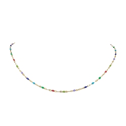 Золотой 304 из нержавеющей стали цепи ожерелья, цепные цепи, золотые, 16.93 дюйм (43 см)