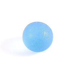 Васильковый Tpr массажный рельефный шарик, круглые, васильковый, 50 мм