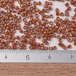 (DB2274) Opaque Glazed Persimmon MIYUKI Delica Beads, Cylinder, Japanese Seed Beads, 11/0, (DB2274) Opaque Glazed Persimmon, 1.3x1.6mm, Hole: 0.8mm, about 2000pcs/bottle, 10g/bottle