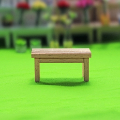 Wheat Wooden Miniature Table Ornaments, Micro Landscape Home Dollhouse Accessories, Pretending Prop Decorations, Wheat, 60x29x29mm