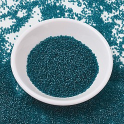 (DB0788) Окрашенный полуМатовый Прозрачный Темно-бирюзовый Бусины miyuki delica, цилиндр, японский бисер, 11/0, (db 0788) окрашенный полуматовый прозрачный темный чирок, 1.3x1.6 мм, Отверстие: 0.8 мм, о 2000 шт / бутылка, 10 г / бутылка