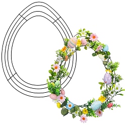 Egg 2шт. железные опоры для растений, держатель для цветов, яйцо, 396x305x2 мм