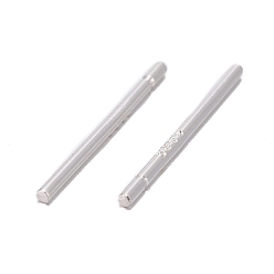 Серебро 925 Результаты шпильки стерлингового серебра, серебряные, 12x0.7 мм, Около 200 шт / 10 г