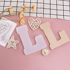 Letter L Силиконовые формы, формы помады, формы для литья смолы, для шоколада, конфеты, уф-смола, изготовление изделий из эпоксидной смолы, letter.l, 160x125x35 мм