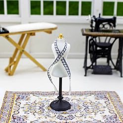 Белый Миниатюрная модель и линейка из смолы, украшения, аксессуары для домашнего кукольного домика с микро-ландшафтом, притворяясь опорными украшениями, белые, 25x85 мм, 2 шт / комплект