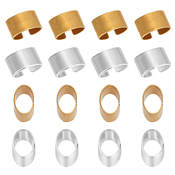 (52) Непрозрачная лаванда 240ПК 2 стиль сплава волос катушки манжеты, Ужасная катушка, разноцветные, 7x4.5x5 мм, 120 шт / цвет