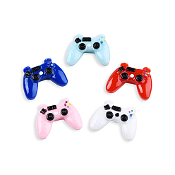 (52) Непрозрачная лаванда Непрозрачные кабошоны из смолы, игровой автомат, разноцветные, 21x27.5~28x7.5~8 мм