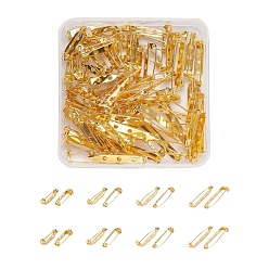 Золотой Железная булавка, золотые, 8.2x8.2x2.7см, 100pcs / коробка